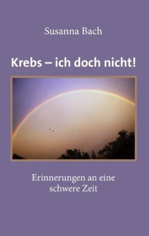 Es sind Gedanken und Gefühle, die sich Susanna Bach in Form eines Tagebuchs während ihrer Krankheit notiert hat und nun in einem Bericht zusammenfasst. Die Autorin möchte mit diesem Buch Frauen, die in ähnlich schwierigen Situationen sind, zeigen, dass es Hoffnung gibt. Aber auch, dass der Weg bis dahin nicht einfach ist. Trotzdem möchte sie Mut zum Durchhalten vermitteln. In der Zeit nach ihrer Erkrankung hat Susanna Bach vieles in ihrem Leben geändert. Nicht alles ist ihr mehr wichtig. Sie geht nun behutsamer mit sich und ihrem Leben um.