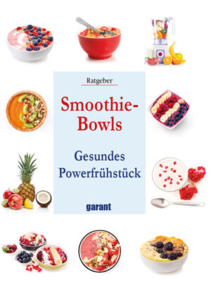 Smoothie-Bowls, diese herrlich cremigen Smoothies zum Löffeln, kreativ mit knackigen und fruchtigen Toppings dekoriert, machen jedes Frühstück zu einem wahren Augenschmaus. Lassen Sie sich von vielseitigen Smoothie-Rezepten, köstlichen Topping-Ideen und wunderschönen Food-Fotografien inspirieren und lernen Sie, wie man aus Obst und Gemüse wahre Frühstückskunstwerke zubereiten kann. Egal, ob mit Superfoods angereichert, mit selbst gemachtem Granola aufgepeppt oder mit Milch und Joghurt verfeinert, hier findet jeder eine Smoothie-Bowl ganz nach seinem Geschmack. Eine Vielzahl an Tipps und Informationen rund um das Thema machen dieses Buch zu einer echten Fundgrube für Fans und Einsteiger. Also nichts wie ran an die Löffel für einen unvergleichlichen Power-Start in den Tag!