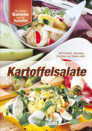 Zarte, auf der Zunge schmelzende Kartoffeln, dazwischen knackige Zwiebeln, klein - geschnittene Salat- oder Gewürzgurken, Sardellenfilets, Kapern oder kross gebratener Speck, ummantelt von einer köstlichen, sämigen Marinade – die Rede ist ganz einfach von einem Kartoffelsalat. Alle Rezepte sind übersichtlich zusammengestellt, durchgehend mit den schönsten Abbildungen versehen und Schritt für Schritt erklärt. Praktische Regeln für die Zubereitung und bewährte Tipps garantieren den Erfolg. Gutes Gelingen und viel Spaß beim Kochen und Genießen.