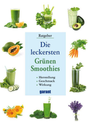 Alles im grünen Bereich. Der praktische Ratgeber für Ihre Gesundheit! Leckere Rezepte für Grüne Smoothies und Powerdrinks je nach Saison und Geschmack, die Sie zu Hause ganz einfach zubereiten können. Ausführliche Beschreibungen aller Zutaten sowie praktische Tipps und Infos zu Obst und grünem Gemüse mit den wichtigsten geschmacklichen und gesundheitlichen Besonderheiten. Die ganze Vielfalt der grünen Natur, die auch noch gut schmeckt und Ihre Lebensgeister weckt!