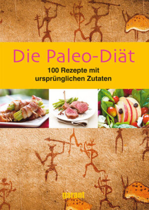 Die Paleo-Diät, auch bekannt als die Steinzeit-Diät, empfindet die Ernährungsweise der Menschen in der Altsteinzeit nach, als der Mensch noch erfolgreicher Jäger und Sammler war und Ackerbau und Viehzucht – und damit Getreide und Milch – noch unbekannt waren. Der menschliche Körper hat sich während Zehntausenden von Jahren optimal an die damals verfügbaren Nahrungsmittel angepasst und sich seitdem genetisch kaum verändert. Die in diesem Sinne „artgerechte“ und ursprüngliche Art der Ernährung wird besser vertragen, hat einen positiven Einfluss auf Gesundheit und Wohl befinden, reguliert das Gewicht auf natürliche Weise, ohne Kalorien zählen zu müssen, und beugt Zivilisationskrankheiten vor. Genießen Sie diese unverfälschte Ernährungsweise in 100 Rezepten – von Häppchen, Eiern und Gemüse, Suppen und Salaten über Fisch und Fleisch bis hin zu Nachspeisen.