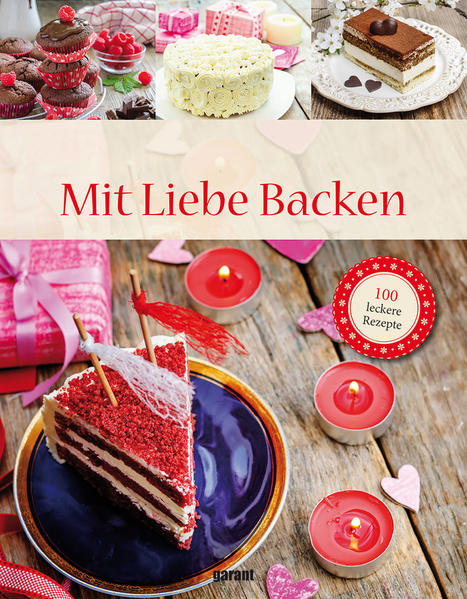 Mit Liebe backen ist Leidenschaft pur. Ob für Geburtstage, für festliche Anlässe oder für einen geselligen Kaffeeklatsch, in diesem Buch finden Sie die fantasievollsten Kuchen und Torten. Wir haben für Sie 100 herrliche Rezepte gesammelt und ausprobiert, damit Sie Ihre Lieben damit verwöhnen können. Alle Rezepte sind übersichtlich zusammengestellt, durchgehend mit farbigen Abbildungen versehen und Schritt für Schritt erklärt. Ein ausführlicher Ratgeberteil, der viele Tipps und Tricks verrät, garantiert den Erfolg. Gutes Gelingen und viel Spaß beim Backen und Genießen.