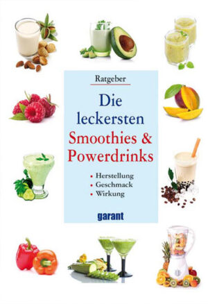 Zahlreiche Rezepte für leckere Smoothies und Powerdrinks je nach Saison und Geschmack, die Sie ganz einfach selbst zubereiten können. Ausführliche Beschreibungen aller Zutaten, ergänzt durch zahlreiche praktische Tipps. Die wichtigsten Informationen über alle Obst- und Gemüsesorten sowie geschmackliche und gesundheitliche Besonderheiten.