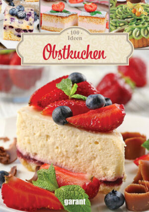 Obstzeit – Kuchenzeit! Der Start in die bunte Welt unserer Obstkuchen beginnt nicht an einem bestimmten Tag im Jahr. Wir haben für Sie 100 herrliche Rezepte gesammelt und ausprobiert, damit Sie Ihre Lieben damit verwöhnen können. Alle Rezepte sind übersichtlich zusammengestellt, durchgehend mit farbigen Abbildungen versehen und Schritt für Schritt erklärt. Ein ausführlicher Ratgeberteil, der viele Tipps und Tricks verrät, garantiert den Erfolg. Gutes Gelingen und viel Spaß beim Backen und Genießen.