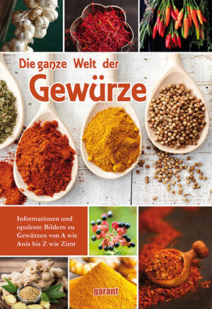 Passt Anis zu Fleischgerichten, Basilikum zu Mozzarella, Estragon zu Gewürzgurken, Ingwer zu Birnen, Kerbel zu Pilzgerichten, Koriander zu Möhren, Kümmel zu Rotkraut, Majoran zu Geflügel, Paprika zu Gulasch, Safran zu Paella, Thymian zu Fisch und Zimt zu Punsch? Die ganze Welt der Gewürze soll neben der sachlichen Information, nicht zuletzt auch durch die opulente Bebilderung, dazu führen, dass dem Leser im wahrsten Sinne des Wortes das Wasser im Munde zusammenläuft.