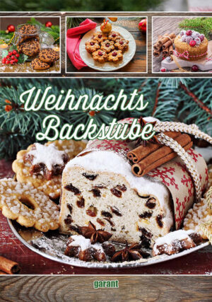 Weihnachtszeit ist Backzeit. Aus dem Ofen wehen die verführerischen Düfte von Plätzchen, Stollen und Lebkuchen. Das Backen, Verzieren und Dekorieren lässt weihnachtliche Vorfreude aufkommen. Mit typischen Zutaten wie Nüssen, Mandeln und kandierten Früchten sind die leckeren Gebäckstücke nicht nur eine Gaumenfreude, sondern auch ein wahrer Augenschmaus. Stollen, Plätzchen und Kleingebäck gibt es in unzähligen Varianten. Weihnachtliche Kuchen wie Gewürzkuchen und Früchtebrot sowie festliche Torten wie Baumkuchen- oder Schneetorte sorgen zudem für Abwechslung in der Adventsküche. Hierzu erhalten Sie zahlreiche Rezeptideen, sodass dem festlichen Backvergnügen nichts mehr im Wege steht.