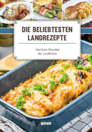 In der modernen Küche sind Kochrezepte aus der Küche der Landfrauen nicht wegzudenken. Immer mehr verlangen wir nach herzhafter Hausmannskost, wie sie die Frauen auf dem Lande zu kochen verstehen. Wir haben für Sie 100 herrliche Rezepte gesammelt und ausprobiert, damit Sie Ihre Lieben damit verwöhnen können. Alle Rezepte sind übersichtlich zusammengestellt, durchgehend mit farbigen Abbildungen versehen und Schritt für Schritt erklärt. Ein ausführlicher Ratgeberteil, der viele Tipps und Tricks verrät, garantiert den Erfolg. Gutes Gelingen und viel Spaß beim Kochen und Genießen.