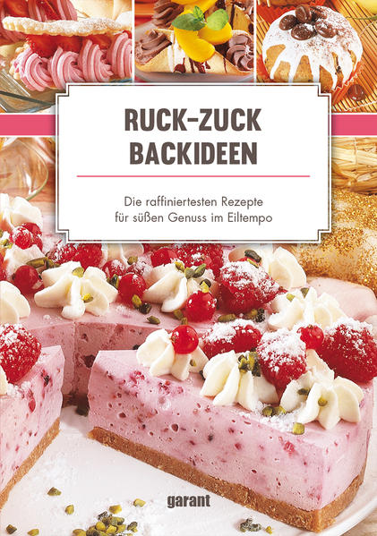 Ob saftige Obstkuchen, raffinierte Rührkuchen, luftige Muffins oder knuspriges Kleingebäck –, mit einfachen Zutaten lassen sich diese Leckerbissen schnell herstellen. Wir haben für Sie 100 herrliche Rezepte gesammelt und ausprobiert, damit Sie Ihre Lieben damit verwöhnen können. Alle Rezepte sind übersichtlich zusammengestellt, durchgehend mit farbigen Abbildungen versehen und Schritt für Schritt erklärt. Ein ausführlicher Ratgeberteil, der viele Tipps und Tricks verrät, garantiert den Erfolg. Gutes Gelingen und viel Spaß beim Backen und Genießen.