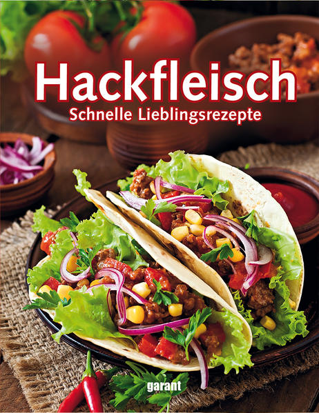 Als Füllung in Teigtaschen, als Einlage in Suppen oder ganz klassisch als Braten aus dem Ofen, mit Hackfleisch lassen sich abwechslungsreiche und leckere Gerichte zubereiten. Hackfleisch ist ein echter Alleskönner in der Küche und bei Jung wie Alt beliebt. Klassiker wie Frikadellen und Königsberger Klopse fehlen in diesem Buch ebenso wenig wie Moussaka, Chili con Carne und Spaghetti mit Bolognese-Soße. Darüber hinaus können Sie noch viele weitere regionale und internationale Rezepte der Hackfleisch-Küche entdecken. Wie wäre es z. B. mit einem pikanten Hackfleischstrudel, Lamm-Köfte für den nächsten Grillabend oder Empanadas fürs Partybüfett? Von Vorspeisen und kleinen Gerichten bis hin zu deftigen Hauptgerichten aus Pfanne, Ofen und vom Grill kommen Hackfleisch-Fans hier voll auf ihre Kosten.