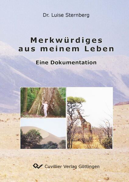 https://cuvillier.de/de/shop/publications/8768-merkwurdiges-aus-meinem-leben Die Verfasserin dieser Dokumentation ist wissbegierig und kritisch zugleich und schaut staunend auf alles, was sie nicht zu erklären vermag. Sie erzählt in diesem Zeitbild ausschließlich wahre Begebenheiten aus ihrem privaten und aus ihrem Schulleben. Nach 12-jähriger Schulzeit (1931-43) bis zum Abitur dauerte ihre Ausbildung zur Volksschullehrerin nur 1 1/2 Semester (1943-44), genügte aber, über den 2. Bildungsweg zu promovieren (1983). Von ihr erfahren wir, wie sie nachts in der Akasha-Chronik liest. Von ihren pädagogischen Maßnahmen erhalten Eltern und Lehrer wertvolle Anregungen. Sie erklärt die „Signaturenlehre“. Sie war ihr eigenes Versuchskaninchen, Pendelmethoden und Pendelfiguren auszuprobieren. In einem sachkundigen, höflichen Brief versuchte sie am 24.1.2015, Angela Merkel zum Handeln zu bewegen. Sie besuchte drei Jahre lang (1984-1987) die Heilpraktikerschule in Bochum und legte dort auch die Prüfung ab. Seit 1988 hat sie in Göttingen ihre Praxis. Als sie einem Patienten mit intensiven Magenbeschwerden über homöopathische Mittel nicht helfen konnte, löste sie durch „Energiezonenbehandlung“ Träume aus, deutete diese und konnte beratend heilen. Sie schildert, wie sie an einer Patientin die „Emotionale Heilung“ durchführte und deren Astigmatismus am Folgetag verschwunden war. Es gelang ihr, mit pflanzlichen Mitteln einen Lymphdrüsenkrebs zu beseitigen. Sie weiß sich selber aber auch vor Krebs zu schützen, indem sie die Bezahlung an Bedürftige weiterleitet. Sie reiste in allen Erdteilen umher, Schönes und Eigenheiten zu entdecken. Vieles in ihrem Leben verlief anders, als sie es sich gedacht hatte, und dann sah sie geheime Zusammenhänge im Abenteuer ihres Lebens, die sie gelassen und ohne Angst weiterschreiten lassen. Der Schlüssel zu allem liegt in der Liebe, stellt aber nur einen Tropfen dar im Ozean dankbaren Staunens