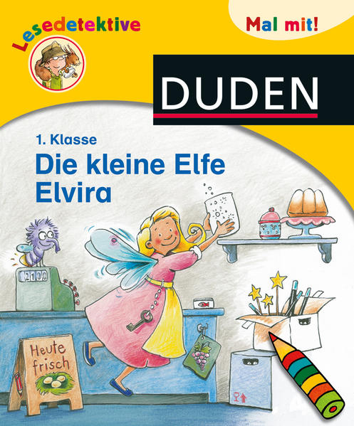 Endlich Urlaub! Auf einem Zauberteppich fliegt die kleine Elfe Elvira durch die Welt. Als sie auf einer Südseeinsel landet, findet sie viele neue Freunde. Doch bald bekommt Elvira Heimweh … Die Titel der Reihe Lesedetektive Mal mit! sind eine einzigartige Kombination aus Erstlese- und Malbuch. Nach dem Prinzip "Lesen - Verstehen - Malen" vervollständigt das Kind die Illustrationen anhand des gelesenen Textes selbst. Der Lesedetektiv hilft dabei, indem er gezielte Fragen zur Geschichte stellt. So lernen Leseanfänger, genau und sinnentnehmend zu lesen. Kreative Leseförderung, die Spaß macht!