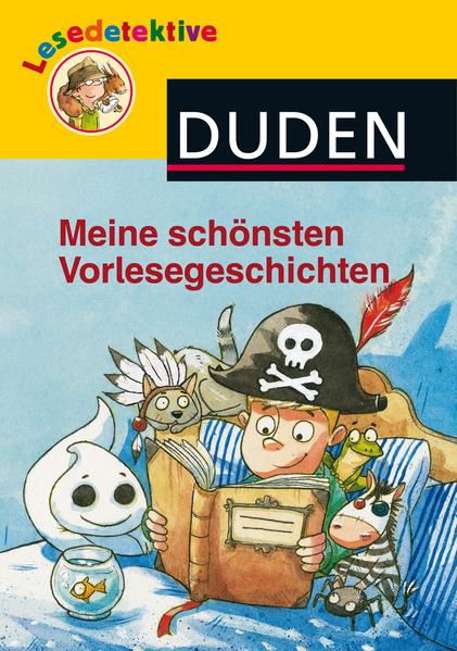 Die schönsten Vorlesegeschichten jetzt im Hosentaschenformat! Ob Tiere, Piraten, Feuerwehr, Gespenster oder Indianer - der neue Sammelband im Mitnahmeformat vereint 20 unterhaltsame und originell illustrierte Vorlesegeschichten zu absoluten Lieblingsthemen! Der Vorleseband aus der Reihe „Duden- Lesedetektive“ bereitet gemeinsames Lesevergnügen! Detektivfragen, Suchbilder und Rätsel regen zum genauen Zuhören, Mitdenken und Erzählen an und fördern so Textverständnis und Ausdrucksfähigkeit. Die Geschichten für 4- bis 6- Jährige sind auf den jeweiligen Entwicklungsstand abgestimmt. Von Logopäden geprüft und von Kindergartenkindern getestet. Mit nützlichen Tipps für die Vorlesenden.