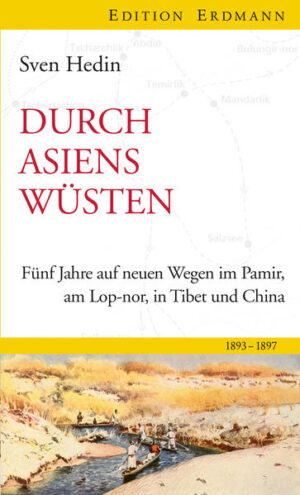 Sven Hedin Geograf, Topograf, Fotograf, Illustrator und Reiseschriftsteller der wohl letzte große Landreisende. Er beherrschte sieben Sprachen und seine Werke wurden in mehr als 30 Sprachen übersetzt. Seine erste große Reise verschlägt ihn nach Zentral-Asien, wo er den heute ausgetrockneten Salzsee Lop-Nor und Nordtibet erforscht. Er trägt durch diese teils abenteuerlichen Expeditionen zur Erschließung Asiens bei und legt mehr als 26.000 Kilometer zurück. Seine zweite Expedition führt ihn nach Tibet, Kaschmir und bis nach Kalkutta. Nahe des heute vollkommen ausgetrockneten Salzsees Lop-Nor entdeckt er die Ruinen der legendären Königsstadt Loulan. Seine dritte und letzte große Expedition führt den Abenteurer in das tibetanische Hochland, die Wüsten Persiens und zur Entdeckung des Transhimalaya.