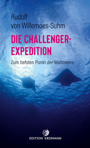 Als erste reine Forschungsexpedition zur See war die Reise durch alle Weltmeere der britischen HMS Challenger eine Sternstunde der Wissenschaft und der Beginn der modernen Ozeanologie. Das Schiff legte von 1872 bis 1876 nahezu 130 000 Kilometer zurück, und es wurden insgesamt etwa 13 000 Tier- und Pflanzenarten gesammelt und mindestens 4700 neue Tierarten entdeckt. Am 23. März 1875 lotete die Besatzung auf der Höhe der Marianeninseln die bisher größte Tiefe überhaupt: fast 8200 m. Die Auswertung der hydrografischen, meteorologischen, magnetischen, geologischen, zoologischen und botanischen Untersuchungen dauerte Jahrzehnte und wurde in 50 Bänden dargelegt. An Bord war auch der deutsche Biologe Rudolf von Willemoes-Suhm, der persönliche Eindrücke in Briefen an seine Mutter und wissenschaftliche Erfahrungen in Berichten an seinen Professor mitteilte. Seine Leidenschaft für die Zoologie und die Beschreibung unzähliger Spezies kann man nur mit Hochachtung anerkennen. Er starb kurz vor Ende der Reise an einer Infektion. Zusammen mit dem Reisebericht des Schiffsingenieurs W. J. J. Spry ensteht damit ein lebendiges Bild dieses Meilensteins der Forschungsgeschichte, der gemachten Entdeckungen und des Lebens auf dem Schiff.