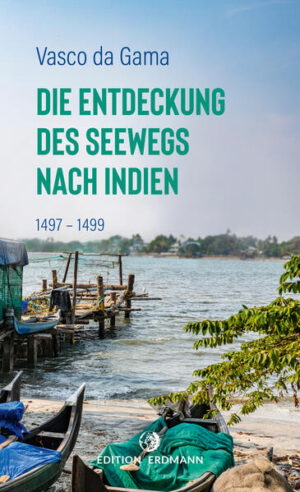 Kaum ein Unterfangen war für die Entwicklung der Menschheit von so großer politischer, wirtschaftlicher, kultureller, aber auch existenzieller Tragweite wie die Seefahrten Vasco da Gamas. Die Reisen des Portugiesen stellten eine navigatorische Meisterleistung dar, die mit Ausnahme von Kolumbus’ Entdeckung von Amerika alle bis dahin gekannten seemännischen Pioniertaten verblassen ließ. Als Vasco da Gama am 8. Juli 1497 mit insgesamt vier Schiffen und einer einhundertsechzig Mann starken Besatzung in See stach, leitete er eine neue Epoche des Welthandels ein und machte zugleich einen nautischen Fund, der in die Geschichtsbücher einging: die Entdeckung des Seewegs nach Indien. Die Einzelheiten dieser abenteuerlichen Entdeckungsfahrt, mit der sich Portugal die ersehnte Monopolstellung im lukrativen europäischen Gewürzhandel sicherte, hat ein anonymer Chronist verzeichnet. Als mitreisender Offizier auf da Gamas Flaggschiff liefert er einen eindringlichen Augenzeugenbericht, der die zahlreichen Entbehrungen und Kämpfe dieser Expedition vor dem inneren Auge des Lesers in schnörkelloser Sprache lebendig werden lässt. Auch die Briefe und Berichte anderer Mitfahrer wie Mateo di Begnino, seines Zeichens italienischer Warenhändler, geben einen tiefen Einblick in die Herausforderungen und Wunder der Reise, verschweigen aber auch nicht die brutale Gewalt, mit der zuweilen gegen die einheimische Bevölkerung unterwegs vorgegangen wurde.