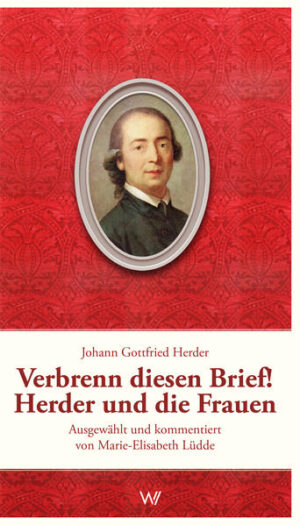 Johann Gottfried Herder (1744-1803) gehört zum illustren Kreis der Weimarer Klassik. Allerdings zeichnet ihn ein verbreitetes Vorurteil als übellaunig und schwierig. Tatsächlich war er ein origineller Schriftsteller, Philosoph, Sprachforscher und empfindsamer Briefschreiber. Seiner späteren Frau Karoline schrieb er zauberhafte Briefe, ebenso anderen Frauen, die seinem Herzen nahestanden. Er verheimlichte diese Beziehungen nicht sondern bezog Karoline mit ein. Die vorliegende Briefesammlung zeigt seine Freundschaft zu Frauen, die er schätzte, bewunderte und von denen er lernte.