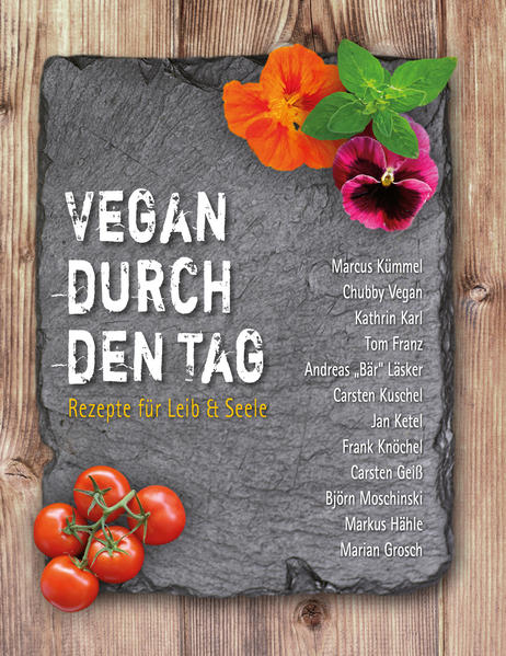 Gesund, lecker und nachhaltig - so sieht heute eine moderne Ernährung aus. Wie einfach sich das mit rein pflanzlichen Zutaten aus dem Supermarkt realisieren lässt, zeigt Ihnen das Buch Vegan durch den Tag. Zwölf bekannte Köche und Persönlichkeiten enthüllen ihre fantasievollsten und smartesten Rezeptideen rund um die rein pflanzlichen Produkte der Marke Schlagfix. Die vorgestellten Rezepte verbinden eine einfache Zubereitung mit leicht erhältlichen Zutaten zu einem wunderbaren Geschmackserlebnis. Sie eigenen sich damit sowohl für den Koch am eigenen Herd als auch für den anspruchsvolleren „Chef de cuisine“ in Hotel und Gastronomie. Unterteilt in Frühstück, zweites Frühstück, Mittag, Kaffeetafel und Abendessen finden Sie für jede Gelegenheit und Tageszeit die passende Speise. In der Rubrik „Kinderleicht“ werden außerdem noch besonders einfach zuzubereitende Gerichte für kleine Köchinnen und Köche vorgestellt. Ob man nun komplett oder eher flexibel tierische Zutaten vermeiden möchte, vegane Ernährung spielt in der heutigen Gesellschaft eine immer größere Rolle. In Zusammenarbeit mit PETA, der weltweit größten Tierrechtsorganisation, beleuchtet das Buch deshalb darüber hinaus zusammenfassend die Vorteile einer rein pflanzlichen Ernährung für Mensch, Tier und Umwelt.