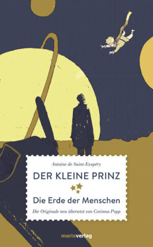 Der kleine Prinz Ein Pilot muss in der Sahara notlanden. In der Einsamkeit der Wüste begegnet ihm auf einmal der kleine Prinz, ein außerirdischer Junge, der auf dem winzigen Asteroiden B 612 lebt. Die beiden führen ein langes Gespräch und freunden sich an. Dabei streifen ihre gemeinsamen Erlebnisse und Erinnerungen nahezu alle Themen des Menschseins: die Einsamkeit und Freundschaft, Dummheit und Toleranz, die Wissenschaft und die Phantasie. Die Erde der Menschen Saint-Exupérys Autobiographie erzählt vor allem von den spannenden Erlebnissen als Postpilot und seiner Journalisten- und Kuriertätigkeit im spanischen Bürgerkrieg. Biographisch besonders interessant sind seine Schilderungen der Notlandung in der Sahara, da diese Erlebnisse die Inspiration für den kleinen Prinzen gaben. Saint-Exupérys Lebensbetrachtungen sind dabei mehr als eine reine Nacherzählung seines erfahrungsreichen Lebens, er unternimmt immer wieder philosophische Betrachtungen über Toleranz und Freundschaft, Integrität und letztlich die ganze conditio humana.