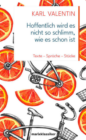 Groteske Komik, die Bertolt Brecht und Samuel Beckett ebenso beeinflusste wie Loriot: Das war die Stärke von Karl Valentin. Der Wortakrobat, dessen Sprachspiele niemals leere Hülsen, sondern immer Denkanstöße waren, überzeugt auch heute noch mit seinem abseitigen Humor. Dieses Buch bietet eine Auswahl seiner besten Monologe, Szenen, Stücke, Dialoge, Anzeigen und Briefe, die sich als ebenso absurd komisch wie hintergründig erweisen. So bietet das Münchner Original den auch für das Leben in unseren Zeiten notwendigen skurrilen Humor, über den schon Beckett damals »sehr traurig viel gelacht« hat.