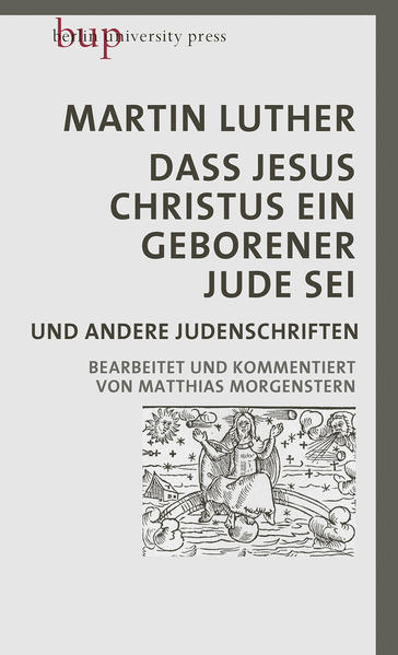 Nach den kommentierten Neuausgaben von Martin Luthers späten »Judenschriften« des Jahres 1543 Von den Juden und ihren Lügen (2016) und Vom Schem Hamephorasch und vom Geschlecht Christi (Martin Luther und die Kabbala, 2017) folgt nun die Edition der anderen »Judenschriften« des Reformators: Dass Jesus Christus ein geborener Jude sei (1523), Wider die Sabbater (1538), Von den letzten Worten Davids (1543) und seine letzte Vermahnung wider die Juden (1546).