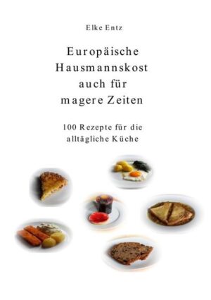 Dieses Kochbuch enthält europäische Gerichte für gute und sparsame Zeiten. Da es nach einem Baukastensystem aufgebaut ist, kann man damit genauso gut ein festliches Menü gestalten wie eine sparsame Alltagsmahlzeit. Je nach Laune kann man zwischen traditionellen deutscher Hausmannskost, exotischen Gerichten oder europäischer Küche wählen. Da ich zu der Zeit, als ich das Kochbuch geschrieben habe, abnehmen wollte, habe ich die fettreichen Zutaten durch gesündere ersetzt.