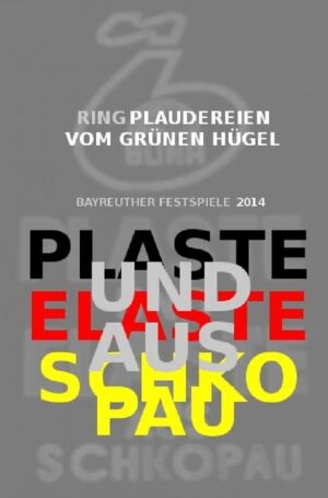 Interview mit dem Bühnenbildner Aleksandar Denic sowie dem Dramaturgen und Schauspieler Patric Seibert | Aufführungsberichte zu "Das Rheingold", "Die Walküre", "Siegfried" und "Götterdämmerung" | "Kleiner Lauschangriff gegen die Wagners, die am Tag nach der Premiere bei den 'Meistersingern' in der Volksbühne in Ostberlin zugegen waren (Achtung! Bloß Satire)" von Andre Sokolowski