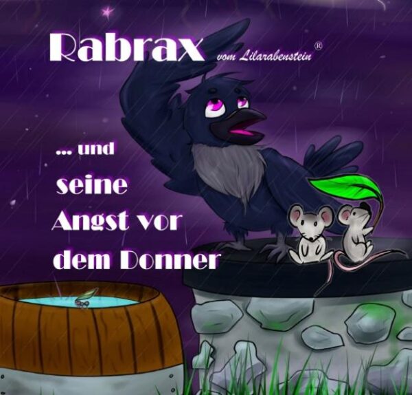 Der kleine Rabe Rabrax schaut aus dem Fenster und sieht, dass sich am Himmel dunkle Wolken bilden. Ihm wird plötzlich angst und bange. Wie lange würde es noch dauern, bis das gewaltige Gewitter die Hütte auf dem Brocken erreicht? Es sind aber nicht die schnellen Blitze, die ihm eine Höllenangst einjagen, sondern der laute Donnerschlag. Den kann er nämlich gar nicht leiden … Es ist nur gut, dass er jetzt nicht alleine ist. Denn seine Hexe Rabia findet fix etwas, womit sie den verängstigten Raben auf andere Gedanken bringt.