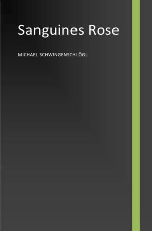 „Sanguines Rose“ ist das Debütwerk vom Quereinsteiger Michael Schwingenschlögl, dessen Markenzeichen die Polemik und der Sarkasmus sind. Hier widmet er sich der schönsten Sache der Welt: der Liebe. Eigentlich ist sie ja nur die zweitschönste Sache, der Alkohol ist die Nummer eins. Ein paar Jugendliche und eine Herzschmerzgeschichte, wie sie vermutlich jeder schon erlebt hat, aber noch nie so erzählt bekommen hat. Der Anti- Held verliebt sich zum ersten Mal in ein Mädchen, das ihm kurz darauf das Herz bricht. Daraufhin flüchtet der Junge völlig in die virtuelle Welt und wird zu einem Troll bei der Onlineausgabe einer Tageszeitung. Eines Tages aber, glaubt unser Held in einer anderen Userin seine große Liebe wieder zusehen. Die virtuelle, die reale und die gedankliche Welt verschmelzen und er weiß nicht mehr, was nun real ist oder nicht. Mit der Zeit werden er und seine Gedanken immer paranoider und verrückter. Er hat nur mehr ein Ziel: Diese Userin zu finden und ewig zu lieben. Erzählt wird das Ganze von seinem selbstverliebten besten Freund, der genau das Gegenteil von ihm ist und irgendwie doch eine nicht unbedeutende Rolle darin spielt.