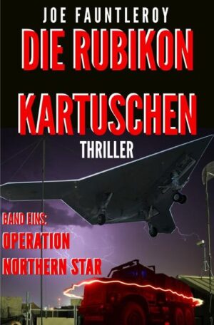 Kommunikation über jede Distanz und ohne Zeitverzögerung durch Quantenverschränkung: Ein Milliardär will damit die Welt verändern. Er inszeniert mit einem genial konstruierten Hi-Tech UFO und einer Söldnertruppe einen brutalen Überfall auf das Bundeswehr-Depot, in welchem diese Technologie lagert. Eine Spezialeinheit unter dem Kommando eines degradierten Offiziers des KSK bekommt den Auftrag, die gestohlene Technologie unter allen Umständen zurückzuholen. Es ist der Beginn einer Jagd um die halbe Welt, die von einem Verräter sabotiert wird und in einem nuklearen Showdown enden könnte. Die Rubikon Kartuschen: Operation Northern Star ist der erste Teil einer spannungsgeladenen Reihe von Joe Fauntleroy. WICHTIGER HINWEIS: Diese günstigere Taschenbuchversion ist trotz geringerer Seitenzahl inhaltlich identisch mit der Premium-Version, sie unterscheidet sich durch den (produktionskostenfreundlichen) Schriftsatz, sowie beim Coverdesign.