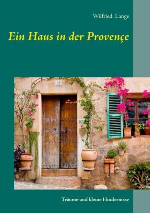 Ein Haus in der Provençe zu besitzen ist der Traum vieler Menschen. Aber was braucht man um diesen Traum zu verwirklichen und auf welche Schwierigkeiten trifft man? Als Deutscher in Südfrankreich zu leben bedeutet, dass man kleine Hindernisse in den Weg gelegt bekommt, die einen manchmal, bedingt durch eine andere Lebensart und sprachliche Barrieren, an den Rand der Verzweiflung treiben. Doch wenn man diese Hindernisse umschifft hat, findet man schnell heraus, dass sich alle Qualen letztendlich gelohnt haben. Schnell verinnerlicht man die "Mode de Vie", die Lebensart der Provençalen und geniesst das Leben im vollen Umfang. Die kleinen, selbsterlebten Geschichten dieses Buches helfen die Klippen, die sich ringsherum aufbauen, zu umgehen.