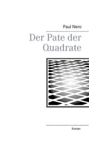 "Der Pate der Quadrate" zeigt sich in einem Drama um einen Journalisten der eine Unterwelt Grösse aus der Stadt Mannheim porträtiert. Er kann sich der Faszination dieser schrägen Person nicht entziehen und wird hierbei tiefer in die psychopathische Welt eines Verbrechers gezogen bei der sich Wahrheit und Lüge verwischt. Der stilistisch intelligent geschriebene Psycho Thriller mit biografischen Zügen um das ewigeThema Gut und Böse ist spannend bis zur letzten Zeile. Dem Autor gelingt eine künstliche Authentizität zu erschaffen in der Fiktion und Realität verschmelzen. Dabei lässt der Autor kein sozialkritisches Thema aus und spielt nebenher mit den zeitgeistigen Klischees der 70er, 80er und 90er Jahre.