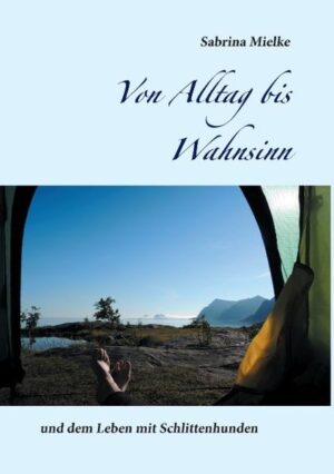 Dieses Buch führt sie durch die Weiten Kanadas, Alaskas, Neuseelands, Australiens und zu guter Letzt auch noch durch Skandinavien. Humorvoll und mit einem zuweilen sarkastischen Blick auf mich und die Welt, beschreibe ich den Tag und seine Tücken. Man lernt, wie man die Stille und Weite der Landschaft atmet und dass es auch schön sein kann, wenn es einem tagelang in den Kaffee regnet. Vom Auswandern nach Norwegen und vom Anfang eines Traumes bis zu einem Leben mit vier Siberian Huskies und das alles mit einem Schuss Chaos.