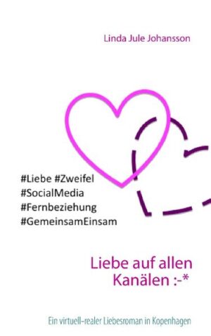 Der etwas andere Liebesroman. Die große Liebe, was ist das eigentlich? Katrine, 26 Jahre alt, attraktiv, akademisch erfolgreich, hat 586 Facebook-Freunde - und ist auf der Suche nach der großen Liebe. Doch das ist gar nicht so einfach! SMS, E-Mail, Facebook und Twitter - sämtliche Kommunikationskanäle stehen Katrine offen. Und doch machen sie ihr Liebesleben fast noch komplizierter. Da trifft Katrine in einem Kopenhagener Nachtclub auf den ehrgeizigen Wissenschaftler Tom, der ihre Gefühle Achterbahn fahren lässt. Für die selbstbewusste Katrine tut sich plötzlich ein Zwiespalt auf. Ist sie bereit, ihre bisherigen Pläne, Wünsche, Träume und Hoffnungen für Tom aufzugeben? Oder gibt es eine gemeinsame Lösung? Zum Glück stehen Katrine bei diesen Irrungen und Wirrungen ihre beste Freundin Maria, ihr nerdiger Büronachbar Niels und der Uni-Punk Mads bei. Und wer weiß - vielleicht liegt die große Liebe ja ganz woanders, als Katrine es gerade denkt... Was Katrine in dem Roman so alles passiert: #Verliebt! #Liebesregen #GemeinsamEinsam #WiesoMeldetErSichNicht? #Kontaktpause #KomplizierteUmstände #Fernbeziehung #KarriereOderLiebe #OneNightStands #Doktorandin #Kopenhagen #KritischeMitteDreißig ...und vieles mehr!