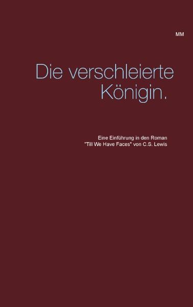 Der Roman "Till We Have Faces" von C.S. Lewis (dem Autor der "Chroniken von Narnia"), gilt als schwierig und umstritten. Das vorliegende Buch klärt wichtige Fragen: -Warum trägt Königin Orual einen Schleier ?-Ist Psyche ein Symbol für Christus ?-Wie lässt sich die Göttin Ungit deuten ? Diese und andere Themen werden hier behandelt, um dem Leser eine Verstehenshilfe zu geben.