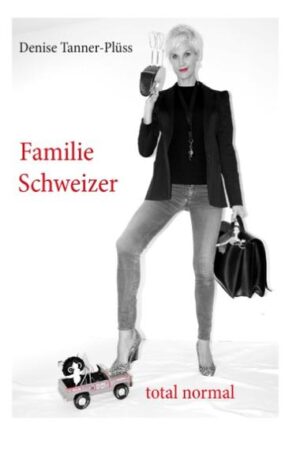 Zwanzig Kurzgeschichten über die Familie Schweizer, die total normal ist …  Jessica Schweizer, Vierfach-Mutter, Kolumnistin bei einer Frauenzeitschrift und Psychologiestudentin, erzählt mit Selbstironie, Sarkasmus und einem Augenzwinkern von ihrem Alltag und den Erlebnissen mit ihrem Herzblatt Paul und ihren vier Kids. Mit Teenager Sue, dem zwölfjährigen Jamie und den Kindergarten-Zwillingen Lotta und Luca hat sie alle Hände und Füße voll zu tun und findet ihre Grenzen