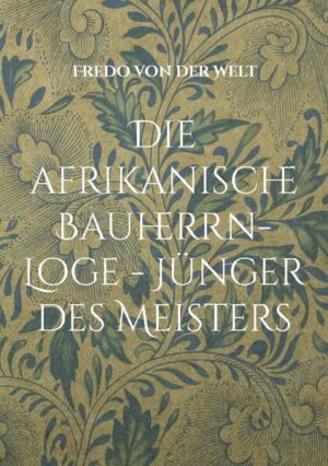 "Die afrikanische Bauherrn- Loge" bildet den verdeckten Logenroman von W. Quintscher, welcher den Eintritt und seine anfänglichen Erlebnisse im Orden der Goldenen Centurie schildert und "Jünger des Meisters" zeigt auf, wie der Kontakt zu Franz Bardon zustande kam und seine Lehren auf ihn übergingen.