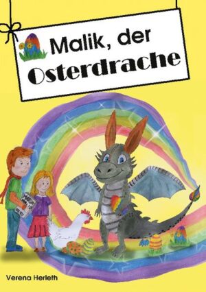 EIN OSTERFEST MIT DEM OSTERDRACHEN Stell dir vor, der Osterhase bekommt mit einer Drachendame ein Baby, einen sonderbaren kleinen Drachen mit Hasenohren und einer Vorliebe für Marshmallows. Genau so ein Drachenkind schlüpft plötzlich bei Aaron und Lina im Kinderzimmer. Jetzt geht es in der Welt der Geschwister drunter und drüber. Denn wer hätte gedacht, dass der Osterdrache Malik mit Hühnern spricht, in seiner Bauchtasche Eier kocht, Farben spuckt und... Als dann der Osterhase erkrankt, helfen Drachen, Hühner und Kinder zusammen, um das Osterfest in diesem Jahr zu retten. Ein LEONA- Buch, das mit einem fantasievollen Text begeistert.