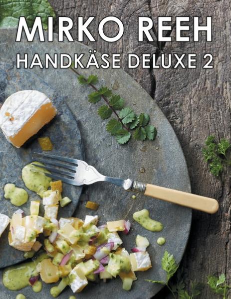 Nach dem Überraschungserfolg von „Handkäse Deluxe“ kommen mit dem zweiten Buch über Handkäse 50 neue Rezepte auf den Tisch. Mit viel Liebe und einer Menge verrückter Ideen hat Mirko Reeh sich spannende Rezepte ausgedacht, natürlich alle immer leicht nachzukochen. Auf 100 Seiten werden Vorspeisen, Sößchen Suppen, Hauptgerichte mit Fisch, Fleisch, Pasta und sogar wilde Desserts präsentiert. Das Buch garantiert beim Nachkochen für Gäste jede Menge Gesprächsstoff. Zum ersten Mal hat Marc Wuchner viele der 36 Fotografien mit seinem Team gestaltet.