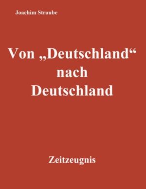 Für den jungen Autoren ist das Leben in der DDR nicht zu ertragen. Er versucht, zusammen mit seinem Cousin, über die Tschechei nach Westdeutschland zu fliehen. Sie werden verhaftet, verurteilt und leben fast ein Jahr in den Gefängnissen der DDR. Ihre Freiheit erlangen Sie durch den damaligen Freikauf der Gefangenen von der BDR. Dieses Buch besitzt in seinem Anhang die vollkommene Dokumentation der Schilderungen.