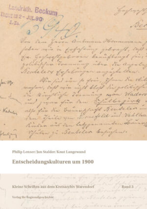 Entscheidungskulturen um 1900 | Bundesamt für magische Wesen