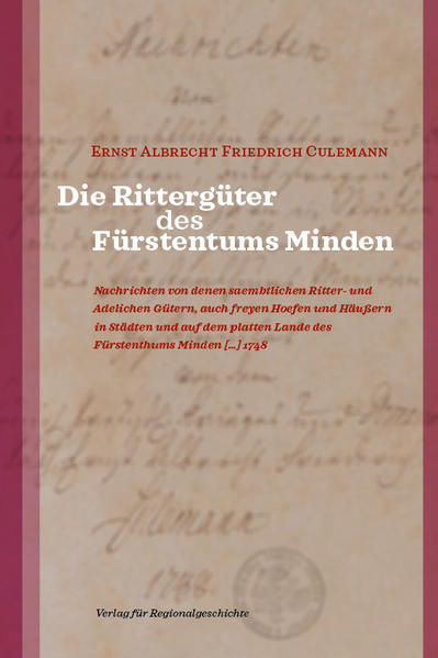 Die Rittergüter des Fürstentums Minden | Bundesamt für magische Wesen