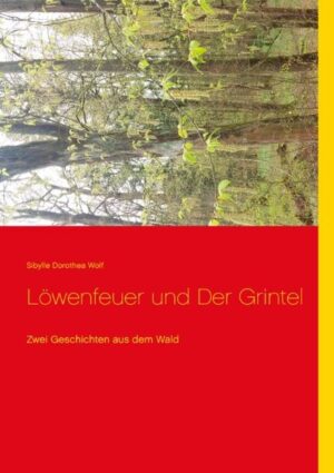 "Löwenfeuer" und "Der Grintel" heißen zwei Geschichten, die im Wald zuhause sind. Sie erzählen von der ästhetischen und spirituellen Fülle unserer Natur und unserer Erde. Wald und Wiese lässt Dich der kleine Drache Löwenfeuer mit anderen Augen sehen. Der Drache zeigt begeistert die Schönheiten seiner Heimat und so manche Dummheit von uns Menschen. Im "Der Grintel" begibt sich eine Frau auf die Suche nach der Vogelsangquelle und dem 'Mädchen des Waldes' und findet die Schönheit des guten Lebens.