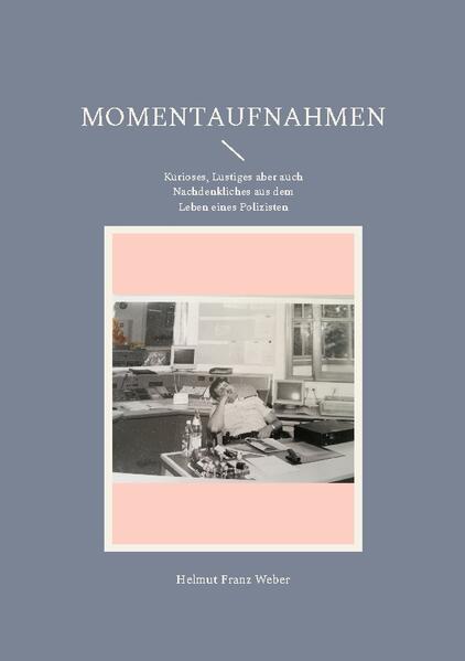 Warum habe ich dieses Buch geschrieben? Bis zur Pensionierung hätte ich nie daran gedacht, mein Leben in einem Buch niederzuschreiben. Dies änderte sich, nachdem ich mich bei Treffen mit ehemaligen Kollegen über unsere gemeinsame Zeit bei der Polizei unterhielt. Weißt Du noch ...? Kannst Du dich noch an den oder die erinnern ...? Was ist wohl aus der oder dem geworden ...? Lange und unterhaltsame Gespräche folgten. Oft mit nachdenklichem Effekt, die meisten jedoch lustig. "Du schreibst doch gerne", hieß es dann oft. "Bring doch all die Geschichten und Erlebnisse mal zu Papier. Schreib ein Buch. Viele Menschen ahnen doch gar nicht, was wir so alles im Dienst erleben, mit was für Problemen und Aufgaben wir uns tagtäglich befassen müssen." Ich fing daraufhin an, in meiner Erinnerung zu kramen und mir Notizen zu machen. Schon bald füllte sich mein Notizbüchlein und "Stoff" für mehrere hundert Seiten sammelte sich an. In dieser Zeit des Nachdenkens starb meine Mutter. Sie hatte uns immer wieder mit zum Teil urkomischen Geschichten aus ihrem Leben, vor allem aber auch mit traurigen Geschehnissen aus der Kriegszeit, unterhalten. Dann wurde sie aus unserer Mitte gerissen und mit ihr alle ihre Erinnerungen. Ihr Tod war schließlich der Impuls, mein privates Leben sowie die im Polizei- und Kriminaldienst erlebten Geschichten in einem Buch niederzuschreiben und somit meiner Familie und all denen, die sich für den Polizeiberuf in all seinen Facetten interessieren, zu erhalten. Ich hoffe, dass es mir gelungen ist, ein kurzweiliges und unterhaltsames Buch geschaffen zu haben.