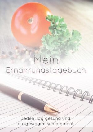 Gesund essen? Ja! Abwechslungsreich essen? Ja! Lecker essen? Ja! Ausgewogen essen? Ja! Manchmal muss es schnell gehen, manchmal liegt ein Viergang-Menü drin. Damit keine Langeweile aufkommt und man dennoch die kleinen Essens-Sünden rasch aufdecken kann, gibt es jetzt dieses Ernährungstagebuch, das dabei hilft, die täglichen Mahlzeiten zu protokollieren.