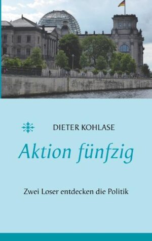 Teschners fünfzigster Geburtstag wird für ihn und seinen Freund Steffens zur Initialzündung, aus der alltäglichen Öde und der Erfolglosigkeit ihres bisherigen Lebens auszubrechen. Für ihr Vorhaben, noch einmal neu durchzustarten, steht die Chiffre Aktion fünfzig. Weil sie sich von einer politischen Karriere am ehesten den beabsichtigten Befreiungsschlag erhoffen, verschlägt es sie in die ganz eigene Welt der Politik. Aus der Innenansicht einer Partei offenbart sich ihnen die gesamte Bandbreite politischen Lebens mit ihren eigenen Regeln, ihrer eigenen Sprache und ihrer eigenen Moral. Sie tauchen ein in einen Kosmos von Intrigen, Opportunität, Schönfärberei und Machtansprüchen. Bis Siegfried Glombig, ein ehemaliger Minister, ihr Mentor wird. Glombig, der selbst einen aussichtslosen Abwehrkampf gegen seinen Herausforderer Wolters führt, schärft ihr Verständnis für die Möglichkeiten der Politik, soweit sie sich nicht in kleinlichen Eigeninteressen erschöpft. Und sie lernen Martha Reimers kennen, deren Sohn bei einem Fluchtversuch an der Berliner Mauer getötet wurde. Das Schicksal dieser alten Frau und der Leidensweg weiterer Opfer des DDR-Unrechts macht ihnen die persönliche Verantwortung bewusst, die sie mit ihrem politischen Engagement übernommen haben. Damit werden aus zwei Losern, die zunächst nur die Absicht leitete, sich mit Hilfe der Politik endlich ein paar Stufen auf der Karriereleiter nach oben zu hangeln, zwei Kämpfer gegen deren dunkle Seiten.