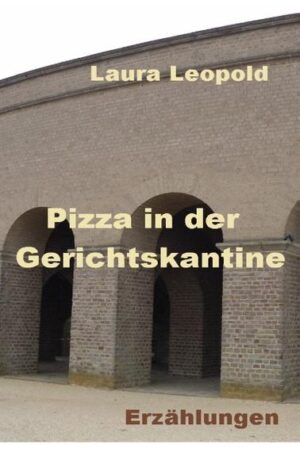 In ihrem neuesten Buch "Pizza in der Gerichtskantine" vereinigt Laura Leopold elf Erzählungen von wenig erfolgreichen Menschen. Die Titelgeschichte ist mit neunzig Seiten die längste. Es sind Gestrauchelte, vergeblich Hoffende oder Betrüger, die im Mittelpunkt der Erzählungen stehen