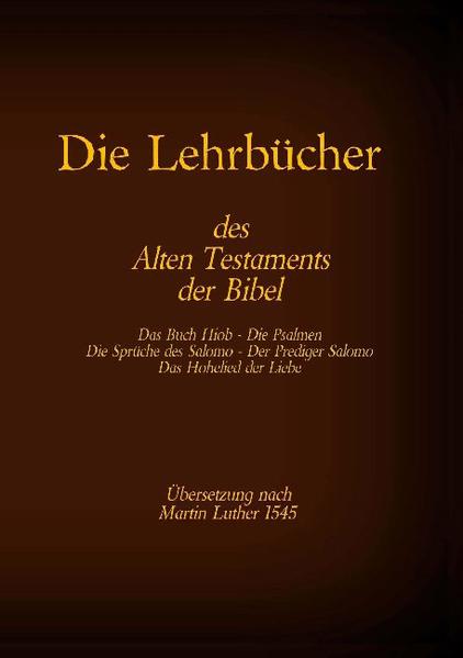 Warum Einzelausgaben der biblischen Bücher? Der Grund ist so einfach wie praktisch: Die Bibel hat auf Grund ihres vollen Umfangs, selbst bei großformatigen Ausgaben, zumeist eine sehr kleine Schrift und ist demnach entsprechend schwer zu lesen. Möchte man zudem die Bibel gerne mitnehmen, um unterwegs zu lesen, entscheidet man sich schnell dagegen, solch ein schweres Buch den ganzen Tag mit sich umherzutragen. Einzelne Bücher der Bibel erlauben dagegen eine für die Augen angenehme Schriftgröße und erleichtern somit das Lesen erheblich. An Stelle eines umfangreichen, schweren Buches ist es nun möglich, einen Text Ihrer Wahl in leicht tragbarer Ausführung mitzunehmen. So kann die Bibel einfach unterwegs gelesen werden. Mit anderen Worten: Luther hat die Bibel zugänglich gemacht, diese Version macht sie mühelos lesbar. Zudem eignen sich die einzelnen Bücher hervorragend als Einstieg in die Bibel sowie als Geschenk