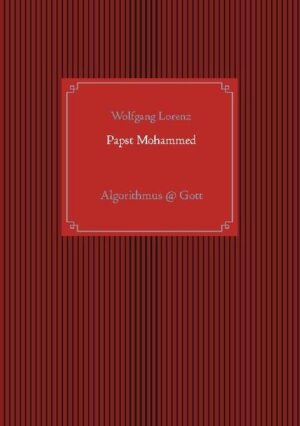 Josef Mohammed ist ein junger Mann, dessen attraktives Äußere gepaart ist mit Intelligenz, Bescheidenheit und Demut. Alles zusammen verleiht ihm ein unwiderstehliches Charisma. Mit 20 Jahren promoviert er in Harvard in den Fächern Informatik und Mathematik. Seine Leidenschaft gilt den Algorithmen und den künstlichen Intelligenzen. Beim Besuch seiner Eltern an seinem 21. Geburtstag verliert seine Mutter auf tragische Weise in New York ihr Leben. Durch dieses schreckliche Ereignis verändert sich seine Einstellung zum Leben und der Traum von der Zukunft . Josef Mohammed macht sich auf die Suche nach dem Weg, Hass, Terror, Krieg ein Ende zu setzen - er will ihn finden, den "Algorithmus für Gott".