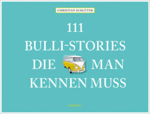 Der Bulli ist nicht nur ein Auto. Er ist Sehnsuchtsmobil und Familienmitglied. Ein Lebensgefühl auf Rädern. Darum haben die meisten von ihnen auch einen Namen. Und nahezu jeder Mensch hat irgendeinen Bezug zum Bulli. Dieses Buch bietet faszinierende Geschichten über eines der beliebtesten Automobile aller Zeiten und den erfolgreichsten Camper-Van der Welt - ein Kaleidoskop aus der Welt des Bullis. In 111 Kapiteln erfahren Sie Wissenswertes, Lustiges, Überraschendes und Emotionales über ein Fahrzeug, das ursprünglich einmal als einfacher Lieferwagen gedacht war und dann als multifunktionales Fahrzeugkonzept Geschichte schrieb.