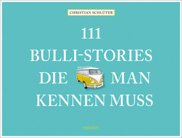 Der Bulli ist nicht nur ein Auto. Er ist Sehnsuchtsmobil und Familienmitglied. Ein Lebensgefühl auf Rädern. Darum haben die meisten von ihnen auch einen Namen. Und nahezu jeder Mensch hat irgendeinen Bezug zum Bulli. Dieses Buch bietet faszinierende Geschichten über eines der beliebtesten Automobile aller Zeiten und den erfolgreichsten Camper-Van der Welt - ein Kaleidoskop aus der Welt des Bullis. In 111 Kapiteln erfahren Sie Wissenswertes, Lustiges, Überraschendes und Emotionales über ein Fahrzeug, das ursprünglich einmal als einfacher Lieferwagen gedacht war und dann als multifunktionales Fahrzeugkonzept Geschichte schrieb.